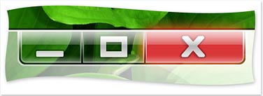 Windows Vista Aero glass-like interface effects