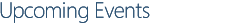 Upcoming events